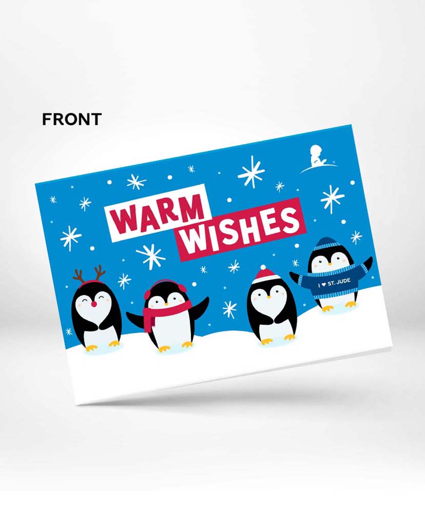 Primary image Warm Wishes Holiday Card - 10 pk